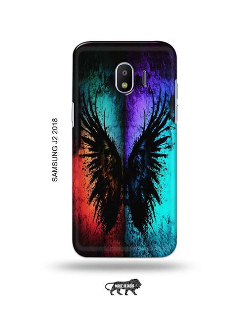 coulrful butterfly back cover compatible with samsung j2 (2018) - 18990971 - Very Small Image - 1