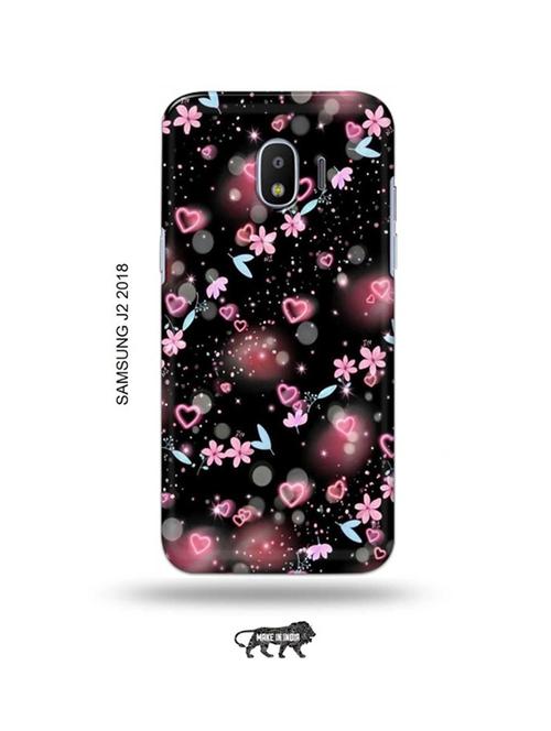 flower and hearts back cover compatible with samsung j2 (2018) - 18990999 - Very Small Image - 1