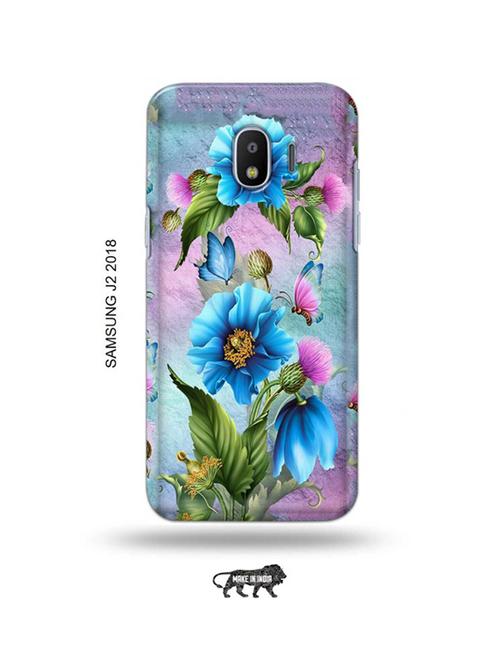 floral back cover compatible with samsung j2 (2018) - 18991010 - Very Small Image - 1