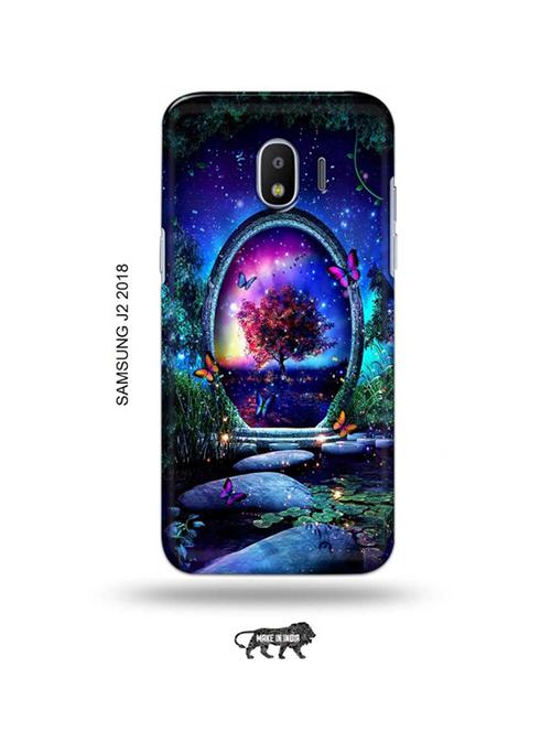 flowers back cover compatible with samsung j2 (2018) - 18991024 - Very Small Image - 1