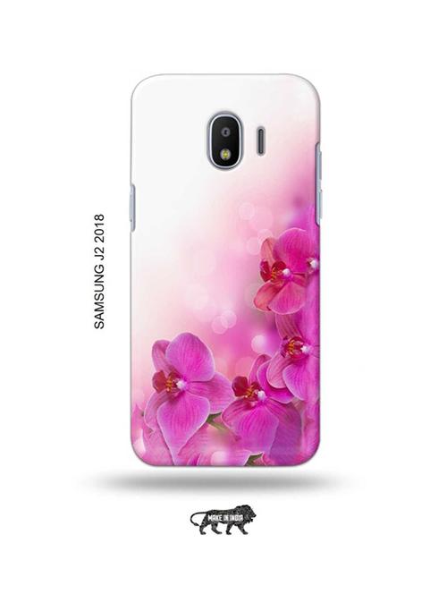 flowers back cover compatible with samsung j2 (2018) - 18991025 - Very Small Image - 1