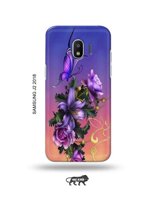 flowers back cover compatible with samsung j2 (2018) - 18991041 - Very Small Image - 1