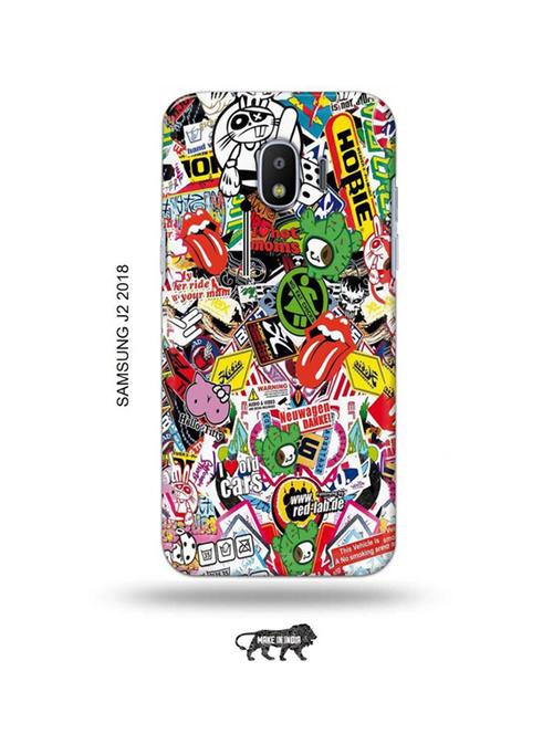 travel dope back cover compatible with samsung j2 (2018) - 18991053 - Very Small Image - 1