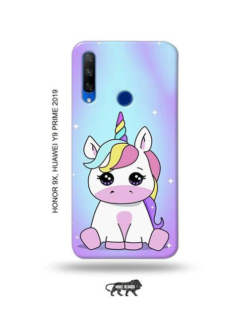 baby unicorn back cover compatible with honor 9x, huawei y9 prime 2019 - 18991174 - Very Small Image - 1
