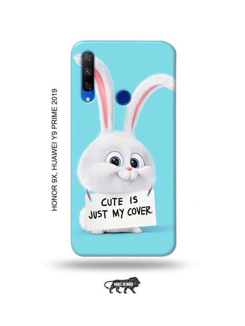cute is my cover back cover compatible with honor 9x, huawei y9 prime 2019 - 18991176 - Very Small Image - 1