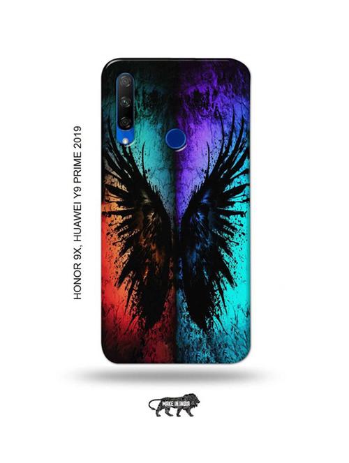 coulrful butterfly back cover compatible with honor 9x, huawei y9 prime 2019 - 18991197 - Very Small Image - 1