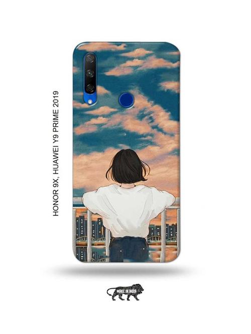 art scene back cover compatible with honor 9x, huawei y9 prime 2019 - 18991198 - Very Small Image - 1