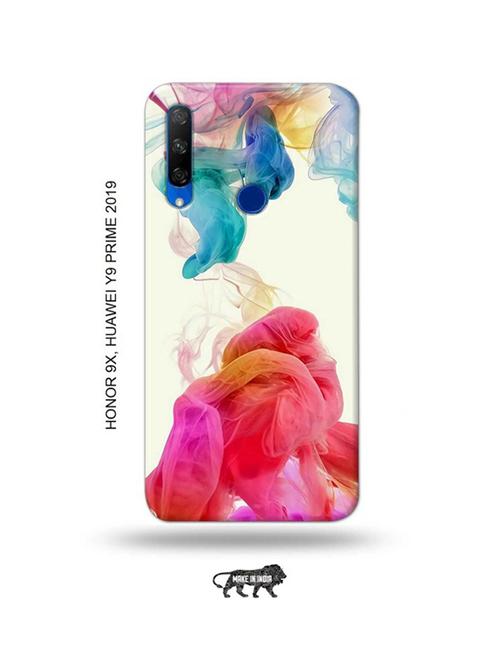 abstract smoke back cover compatible with honor 9x, huawei y9 prime 2019 - 18991207 - Very Small Image - 1