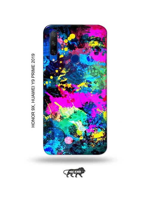 abstract back cover compatible with honor 9x, huawei y9 prime 2019 - 18991211 - Very Small Image - 1