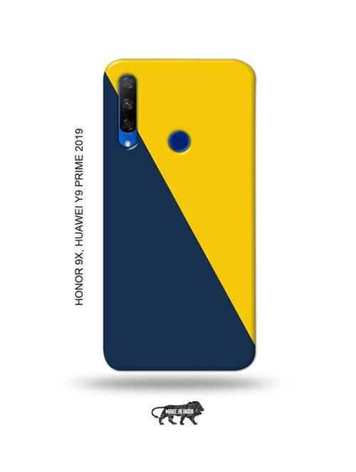 yellow blue back cover compatible with honor 9x, huawei y9 prime 2019 - 18991226 - Very Small Image - 1
