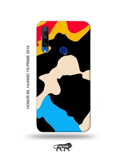 colourful back cover compatible with honor 9x, huawei y9 prime 2019 - 18991242 - Very Small Image - 1