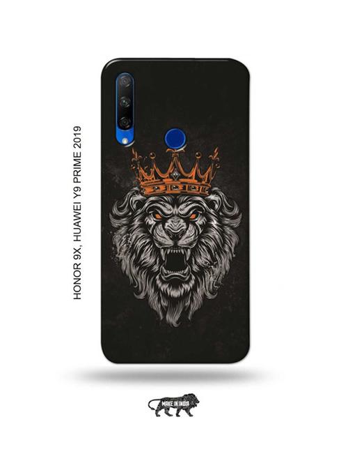 king lion back cover compatible with honor 9x, huawei y9 prime 2019 - 18991269 - Very Small Image - 1