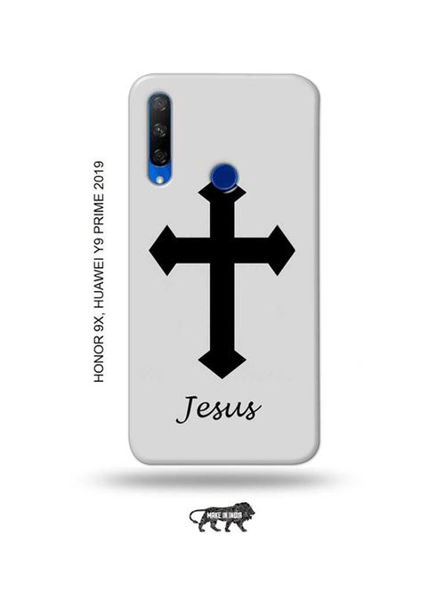 jesus cross back cover compatible with honor 9x, huawei y9 prime 2019 - 18991345 - Very Small Image - 1