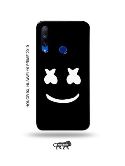 funny face back cover compatible with honor 9x, huawei y9 prime 2019 - 18991385 - Very Small Image - 1