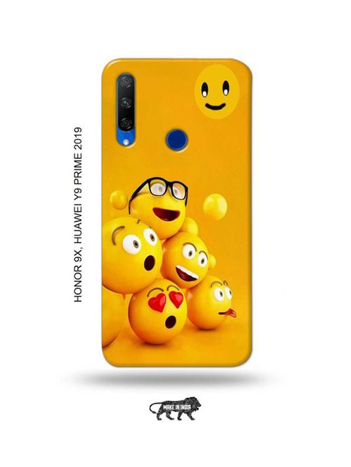 emoji fall back cover compatible with honor 9x, huawei y9 prime 2019 - 18991405 - Very Small Image - 1