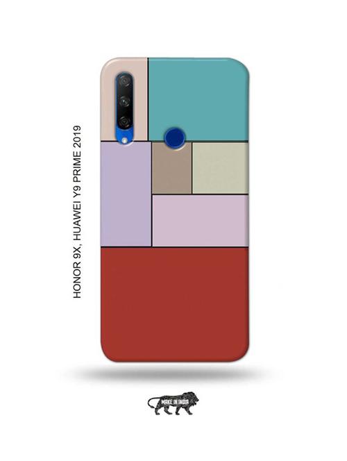 blocks back cover compatible with honor 9x, huawei y9 prime 2019 - 18991422 - Very Small Image - 1