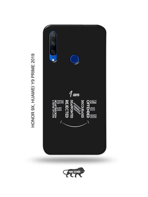 i am fine back cover compatible with honor 9x, huawei y9 prime 2019 - 18991430 - Very Small Image - 1