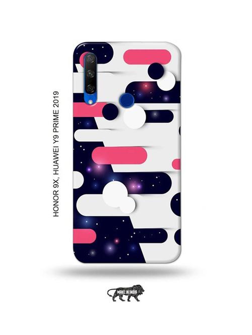 abstract design back cover compatible with honor 9x, huawei y9 prime 2019 - 18991451 - Very Small Image - 1