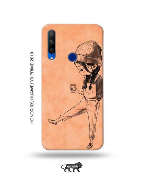 kiddo girl back cover compatible with honor 9x, huawei y9 prime 2019 - 18991455 - Very Small Image - 1