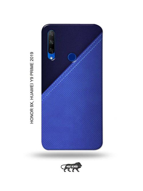 leather back cover compatible with honor 9x, huawei y9 prime 2019 - 18991467 - Very Small Image - 1
