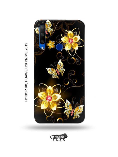 flowers back cover compatible with honor 9x, huawei y9 prime 2019 - 18991507 - Very Small Image - 1