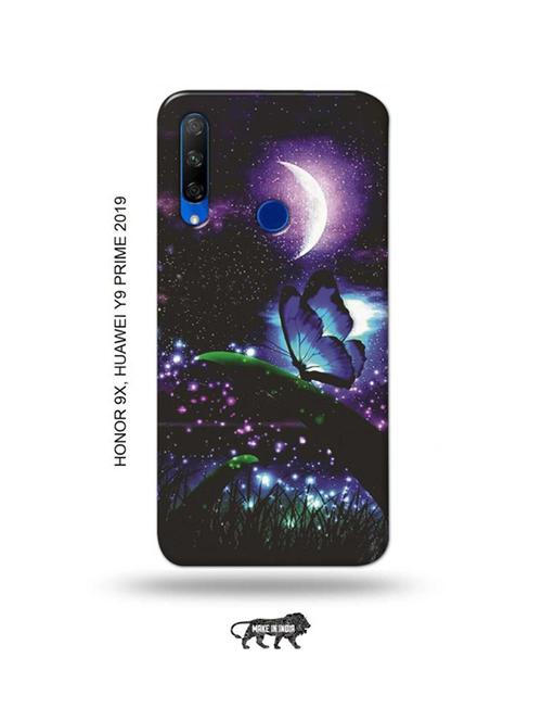 flowers back cover compatible with honor 9x, huawei y9 prime 2019 - 18991527 - Very Small Image - 1