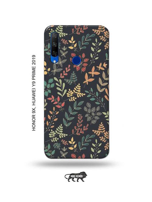 flowers back cover compatible with honor 9x, huawei y9 prime 2019 - 18991533 - Very Small Image - 1