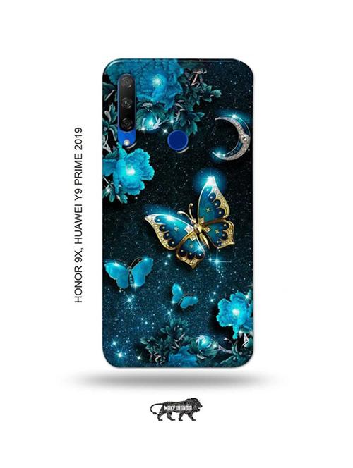 flowers back cover compatible with honor 9x, huawei y9 prime 2019 - 18991536 - Very Small Image - 1