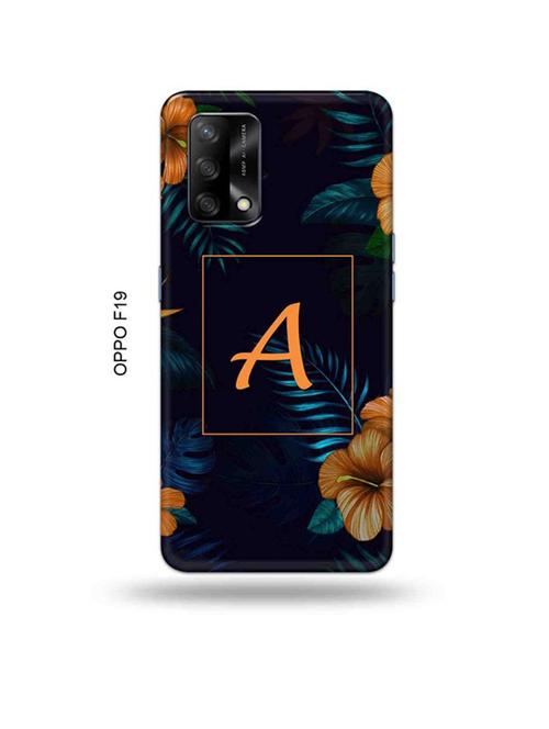floral back cover compatible with oppo f19, f19s, oppo a74 - 18992144 - Very Small Image - 1