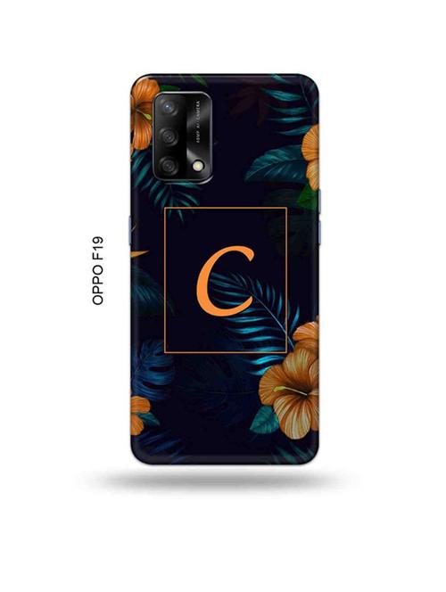 floral back cover compatible with oppo f19, f19s, oppo a74 - 18992146 - Very Small Image - 1