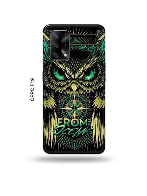 deadly owl back cover compatible with oppo f19, f19s, oppo a74 - 18992380 - Very Small Image - 1