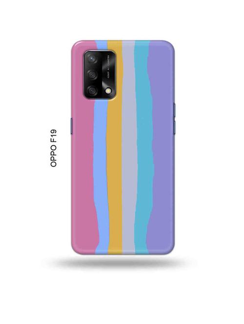 rainbow new back cover compatible with oppo f19, f19s, oppo a74 - 18992403 - Very Small Image - 1