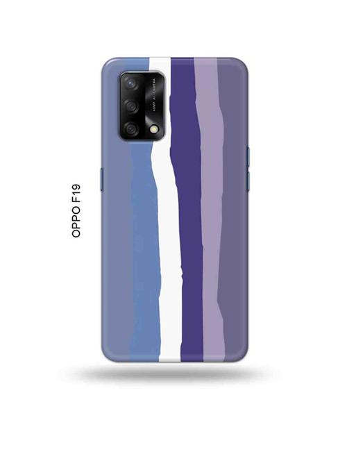blue rainbow latest back cover compatible with oppo f19, f19s, oppo a74 - 18992420 - Very Small Image - 1