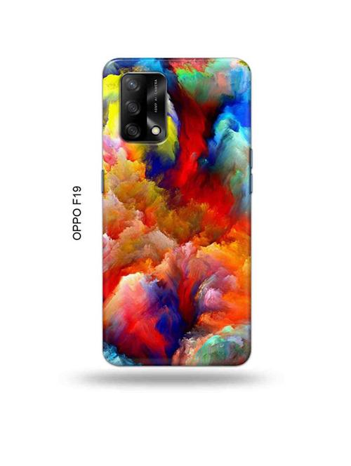 colourful clouds back cover compatible with oppo f19, f19s, oppo a74 - 18992444 - Very Small Image - 1