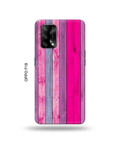 pink wood back cover compatible with oppo f19, f19s, oppo a74 - 18992473 - Very Small Image - 1