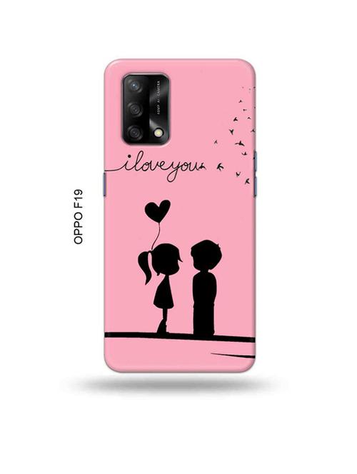 i love you back cover compatible with oppo f19, f19s, oppo a74 - 18992502 - Very Small Image - 1