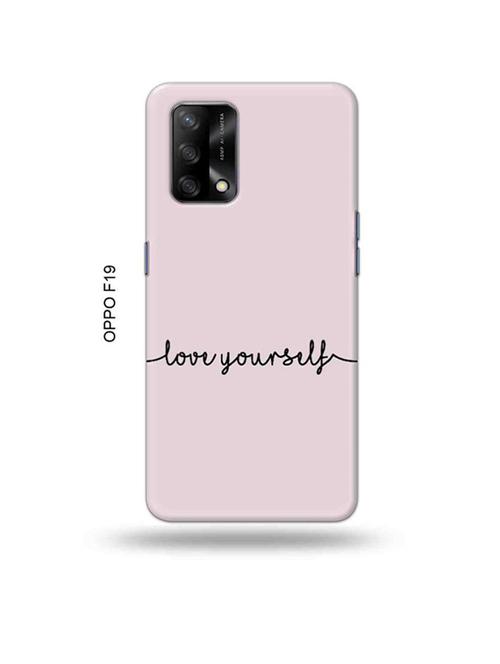 love yourself back cover compatible with oppo f19, f19s, oppo a7 - 18992504 - Very Small Image - 1