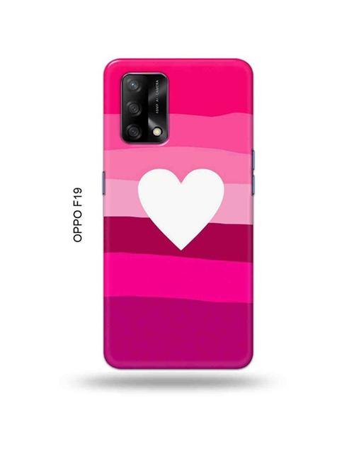 heart back cover compatible with oppo f19, f19s, oppo a74 - 18992505 - Very Small Image - 1