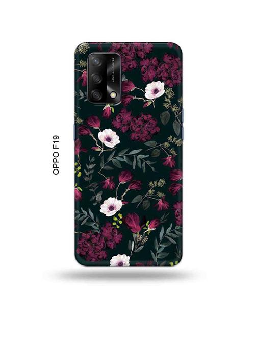 flowers back cover compatible with oppo f19, f19s, oppo a74 - 18992536 - Very Small Image - 1