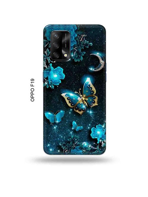 flowers back cover compatible with oppo f19, f19s, oppo a74 - 18992538 - Very Small Image - 1