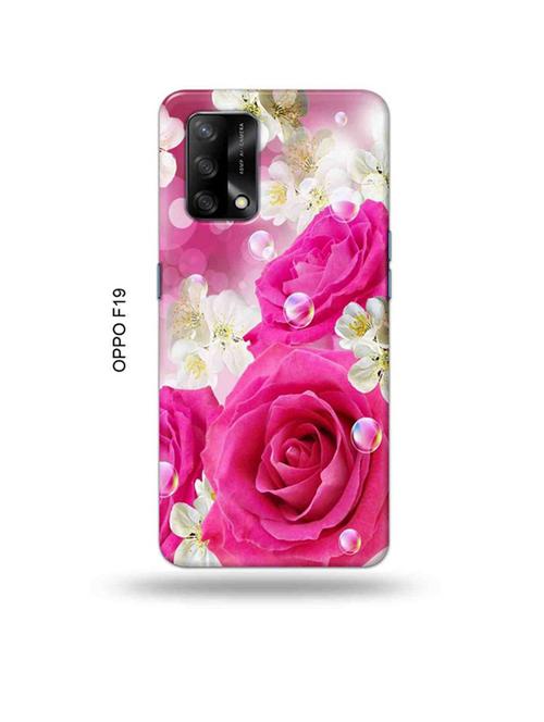 flowers back cover compatible with oppo f19, f19s, oppo a74 - 18992541 - Very Small Image - 1
