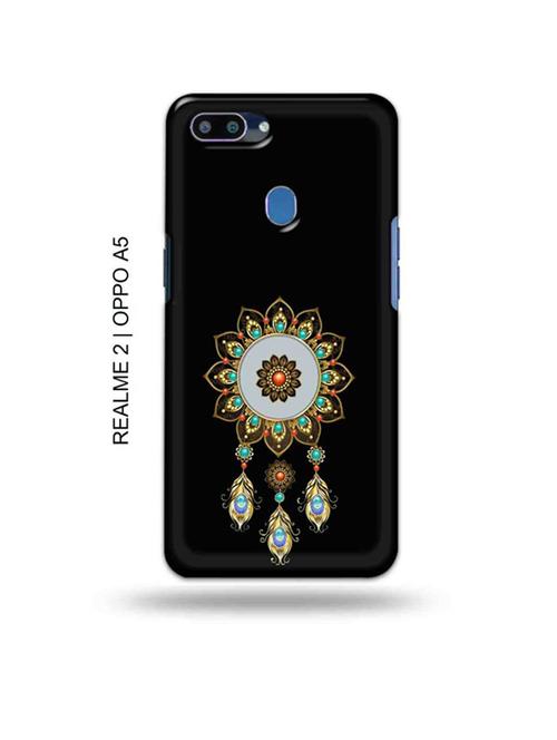 jeweller dream catcher back cover compatible with realme 2, oppo a5 - 18992577 - Very Small Image - 1