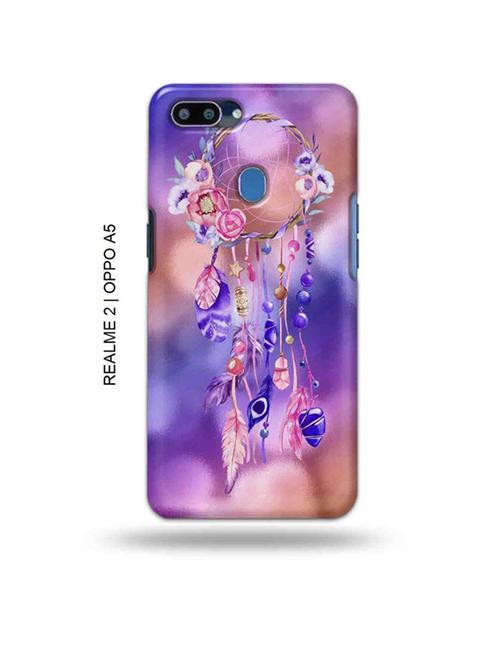 feather dream catcher back cover compatible with realme 2, oppo a5 - 18992578 - Very Small Image - 1