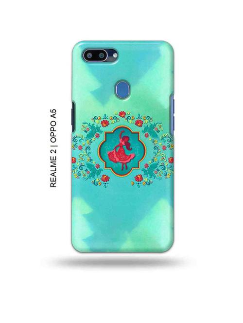 indie girl back cover compatible with realme 2, oppo a5 - 18992684 - Very Small Image - 1