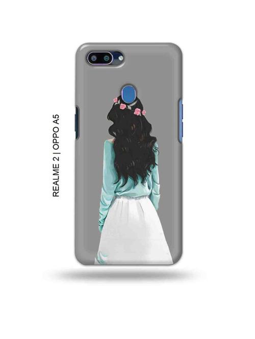 tiara queen back cover compatible with realme 2, oppo a5 - 18992705 - Very Small Image - 1