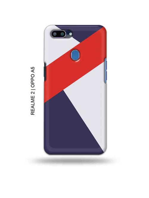 colour strips back cover compatible with realme 2, oppo a5 - 18992748 - Very Small Image - 1