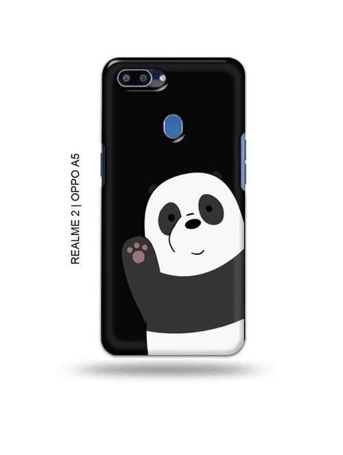 hello panda back cover compatible with realme 2, oppo a5 - 18992752 - Very Small Image - 1
