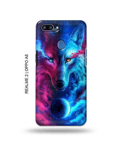 universal fox back cover compatible with realme 2, oppo a5 - 18992771 - Very Small Image - 1