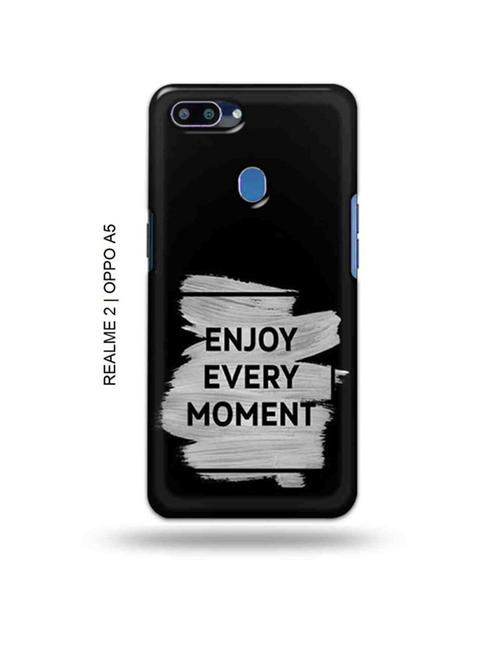 enjoy every moment back cover compatible with realme 2, oppo a5 - 18992798 - Very Small Image - 1