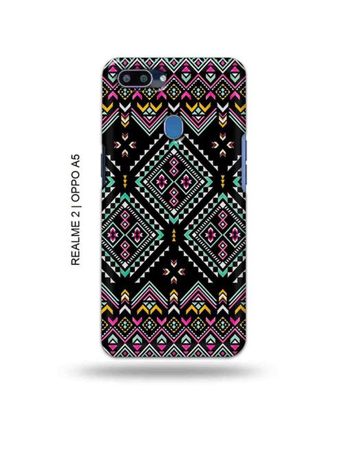 aztec back cover compatible with realme 2, oppo a5 - 18992823 - Very Small Image - 1